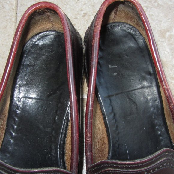 Johnston & Murphy Leather Tassel Loafers Size 9 - Picture 7 of 8